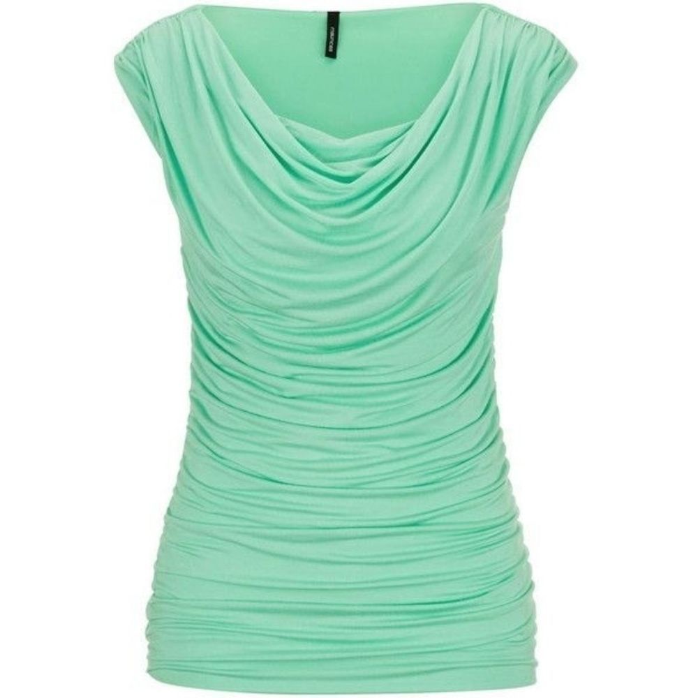 🌹2/$15 Maurices Ruched Mojito Blouse Sleeveless G